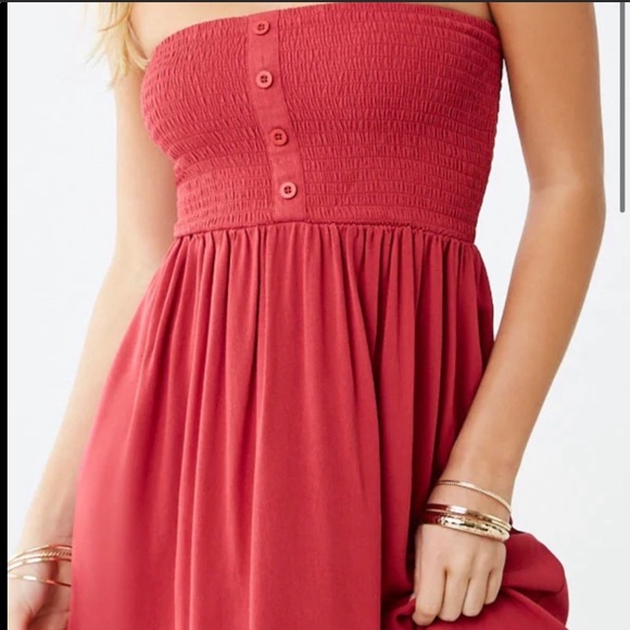 Forever21 strapless dress - Picture 4 of 4